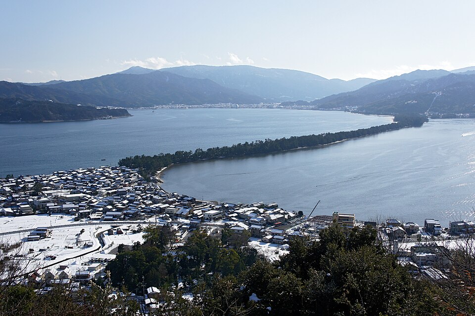 Amanohashidate — the 3.6 km sandbar in Miyazu, Kyoto