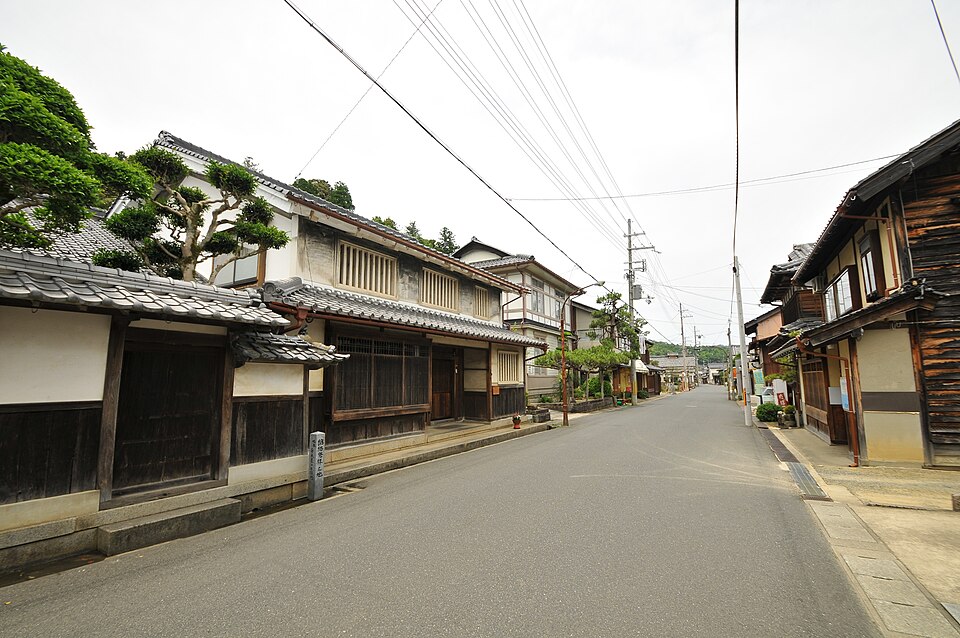 Chirimen Street Yosano Historic Chirimen Textile Street in Kyoto