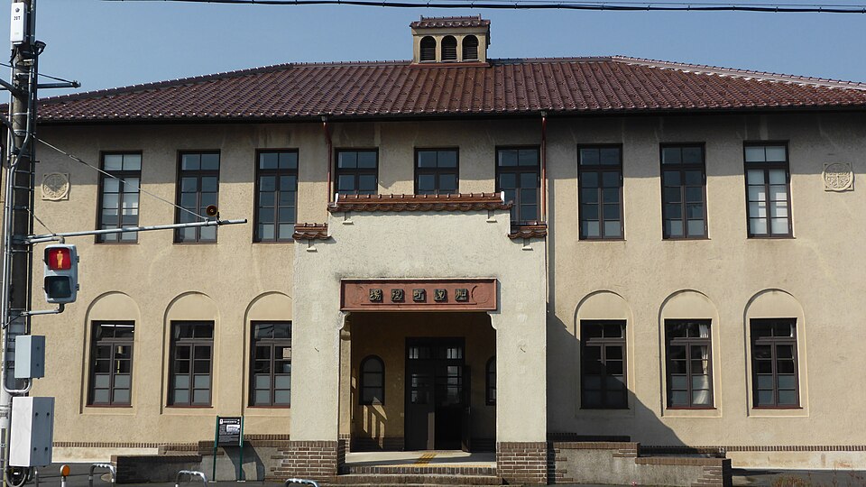 Former Kaya Town Hall — 1929 Spanish Mission-style town hall in Yosano