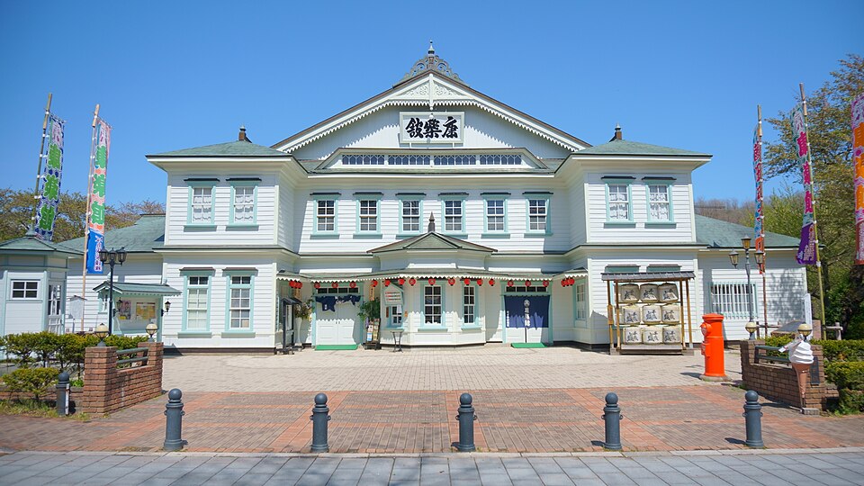 Korakukan Historic Kabuki Theatre in Kazuno, Akita
