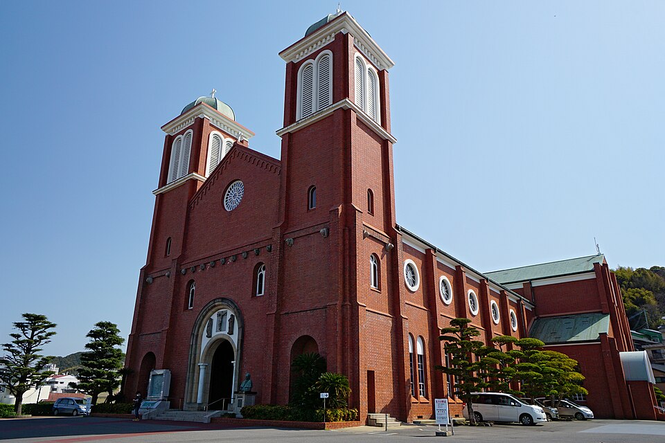 Urakami Cathedral, Nagasaki — rebuilt 1959 Romanesque cathedral